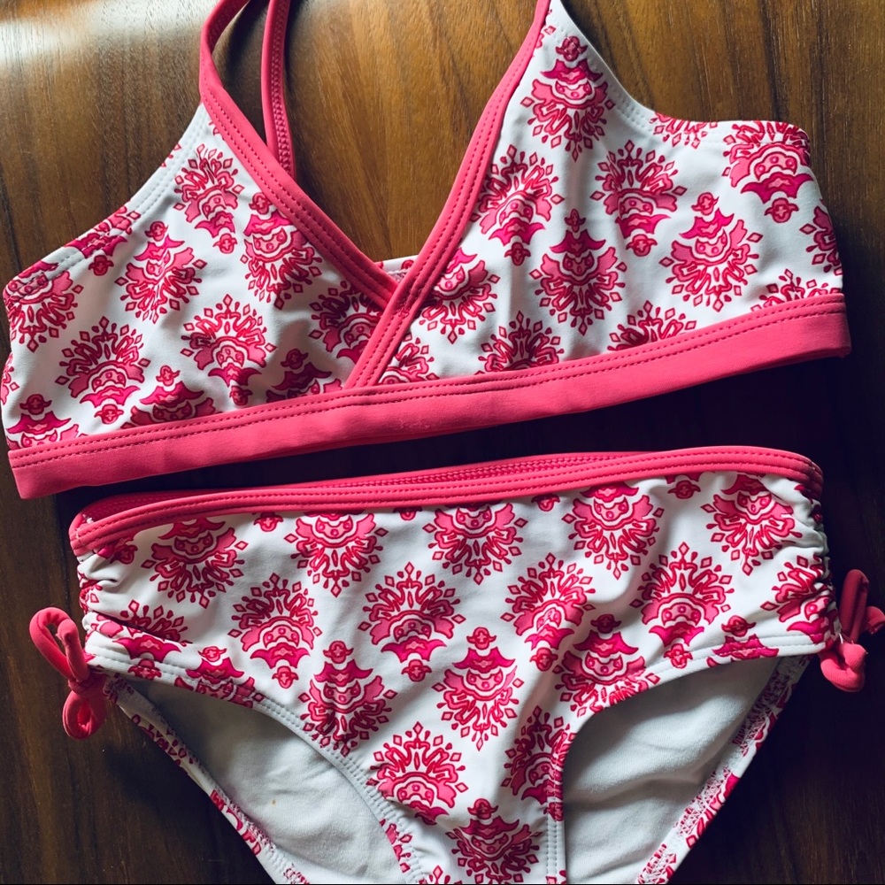 Cabana Life Sz 10 Coral Bikini